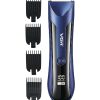 Rechargeable Professional Hair & Body Trimmer with Guiding Comb & Charging Cable V-951 - Blue